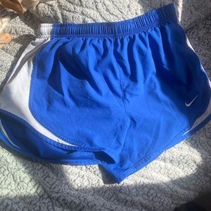 Blue Nike Athletic Shorts